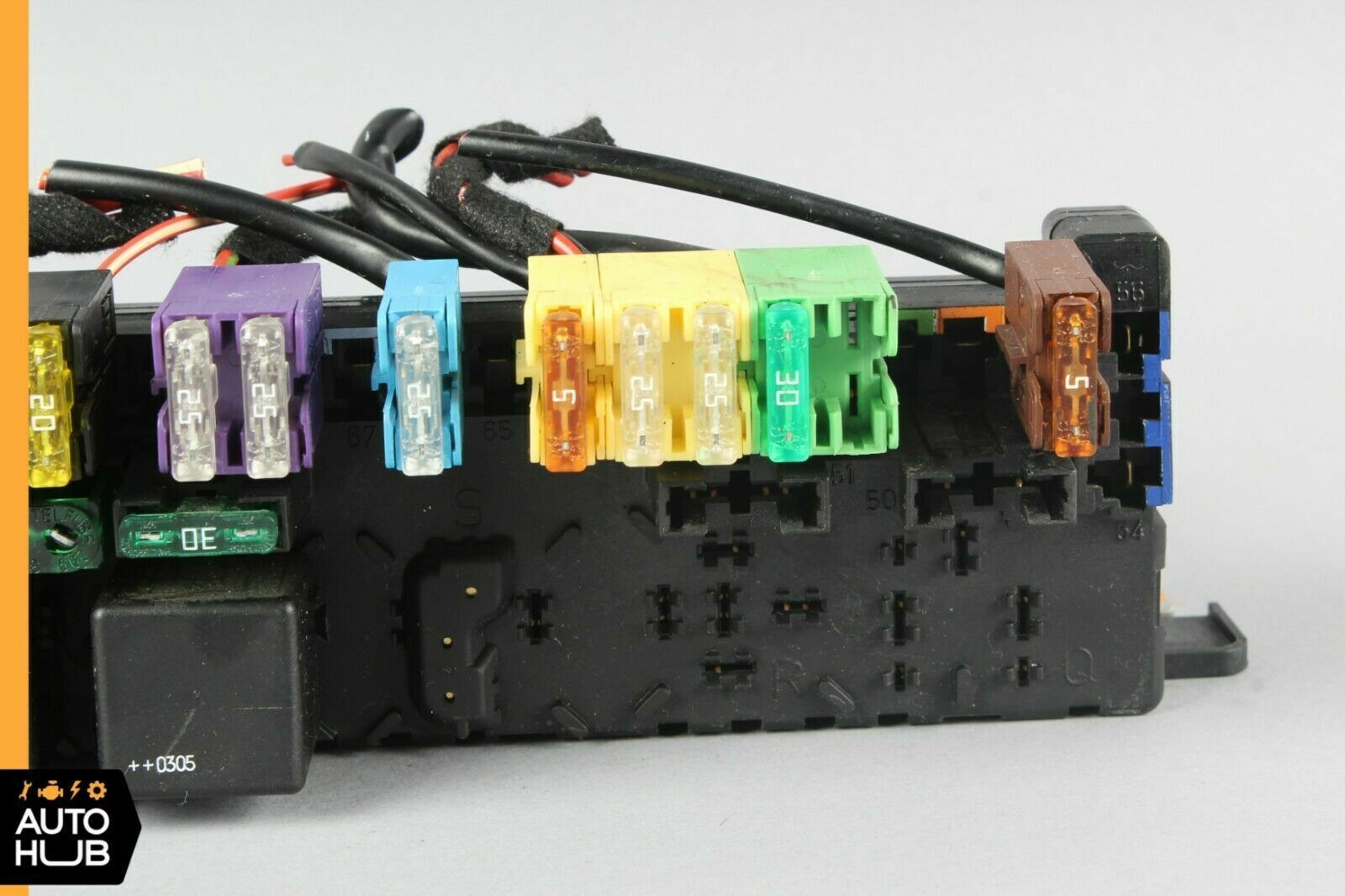 03-12 Mercedes R230 SL500 SL550 SL55 AMG Rear SAM Fuse Box Relay Module OEM