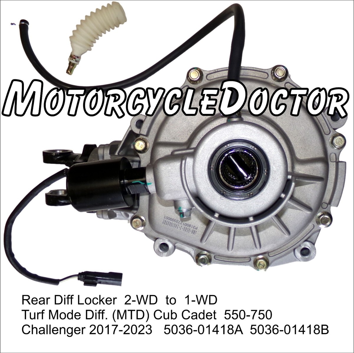 Rear Diff,MTD,Cub Cadet,Locker,UTV,550,750,Challenger,503-01418A