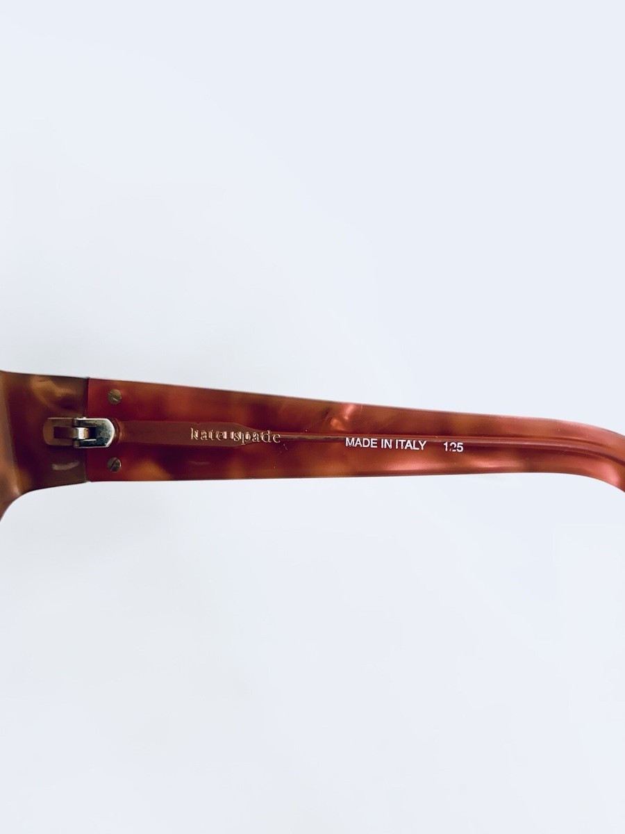 Kate Spade NY Tortoise Oversized Oval Frame Glasses Italy  display picture 2