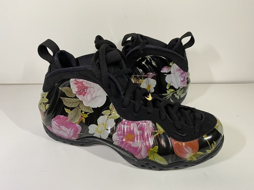 black floral foamposites