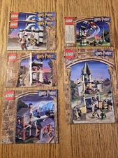 Lego Harry Potter Instruction Manuals & Misc Vintage 4729 4728 4726 4712 4702