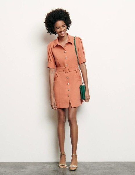 Women Sandro Dress Coral