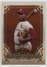 2013 Topps Triple Threads Amber /125 Bob Gibson #17 HOF 01ck
