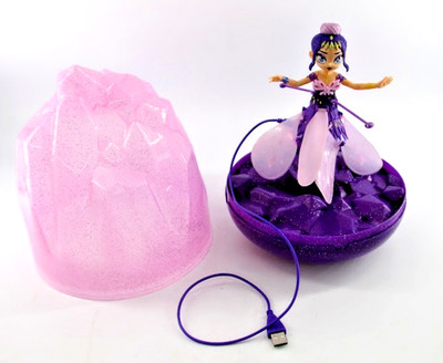 Hatchimals Pixies Crystal Flyers Purple Fairy Flying Pixie Charging Cable 19184