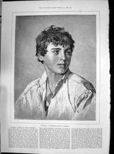 Old 1890 Giuseppe Professor Gelli Florence Alexander Craig Sellar Por Victorian