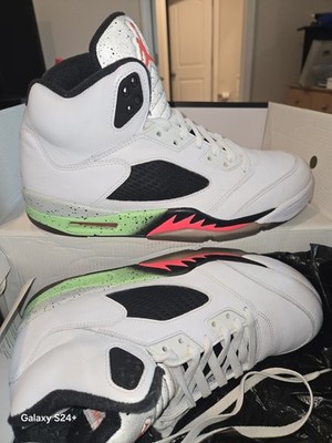 Size 10.5 - Air Jordan 5 Retro Pro Stars-Poision Green