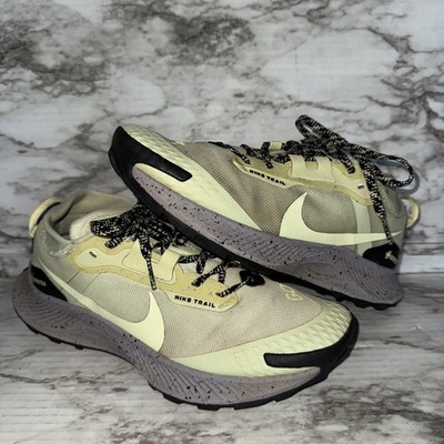 Nike Pegasus Trail 3 GTX Women's Size 9.5 US 40.5 EU Aura Olive/Citron-Black