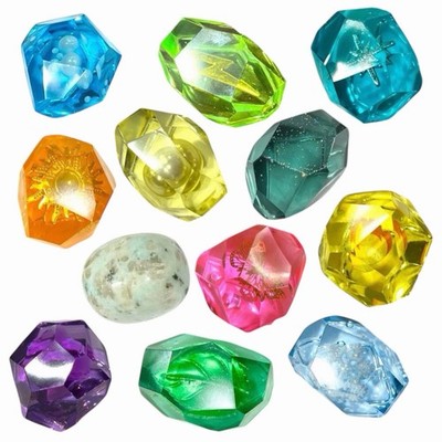 Evolution Stones (Set of 12) for Pokemon - TCG, Handcrafted, Eeveelution