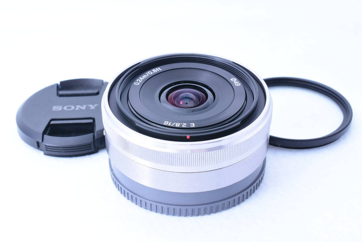 SONY E 16mm F2.8 SEL16F28◆06574 Amazon.com : Sony SEL16F28 16mm f/2.8 Wide-Angle Lens for