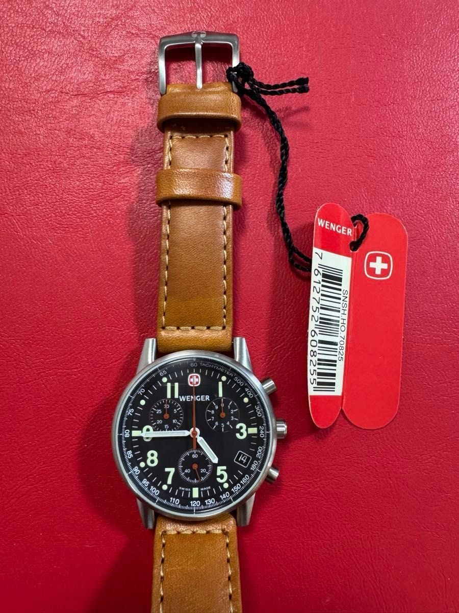 Wenger Chronograph 7082X Quartz Analog Watch 68177 for sale online