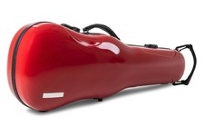 GEWA Air 2.0 Shaped High Gloss Viola Case   Subway Handle - Red/Black