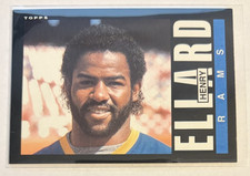 1985 Topps Football HENRY ELLARD Rookie Card RC #80 Rams. rookie card picture