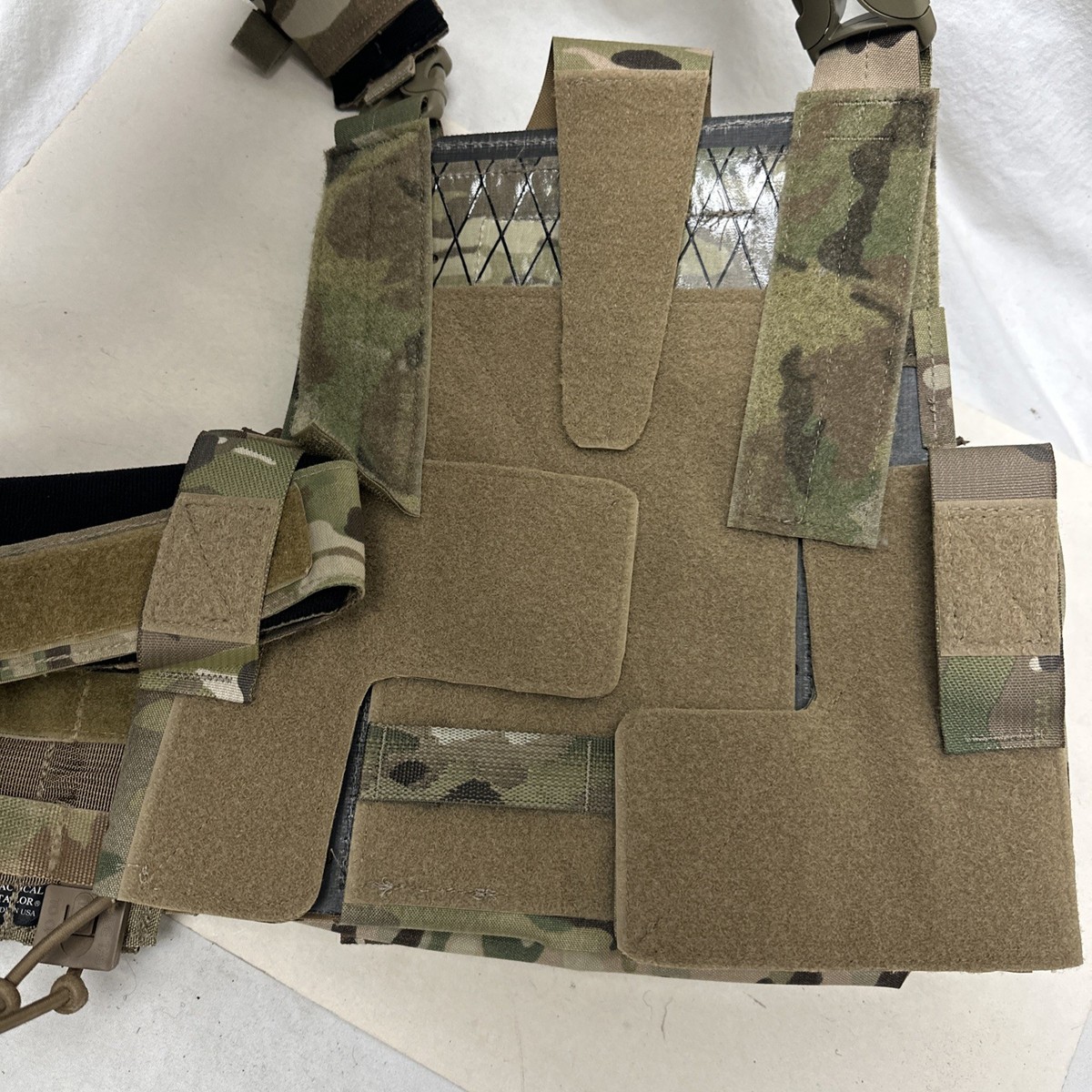 Crye Precision AVS Plate Carrier Multicam Lg W/ L4 Bag & Pack
