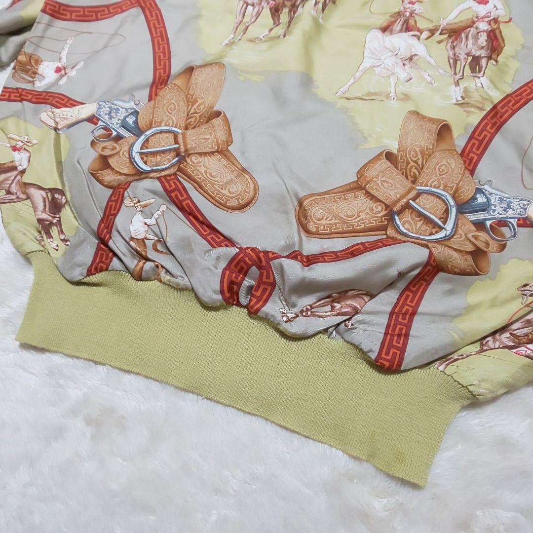 HERMES Silk pattern different material combinatio… - image 7