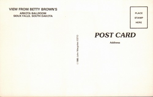 POSTCARD ARKOTA BALL ROOM SOUIX FALLS SOUTH DAKOTA - Picture 2 of 2