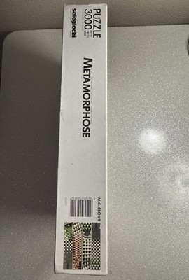 Very RARE Selegiochi M.c. Escher Metamorphose Puzzle 8.5 X