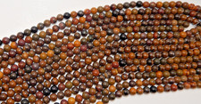 Tiger Iron Jasper 8mm Round Beads 16 inch Strand