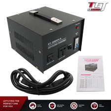 3000W Step Up/Down 220V-110V /110V-220V Voltage Converter Transformer New