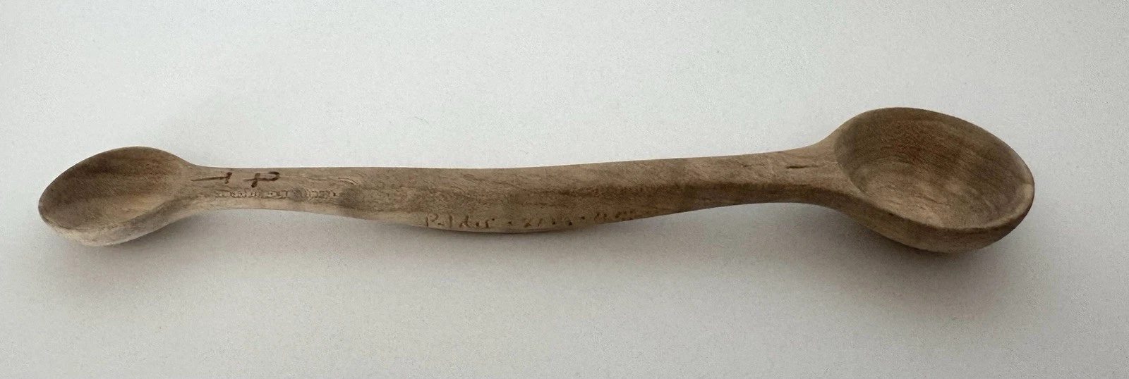 Polders Old World Market Double Sided Measuring Spoon Maple 2019 USA