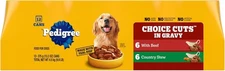 Pedigree Choice Cuts in Gravy Adult Canned Soft Wet Dog 12 Count (Pack of 1) 