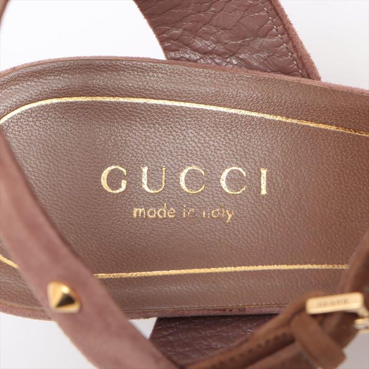 Gucci Mules Sandals Multicolor Suede Studded Size 35 US About5 For Women thumbnail 20