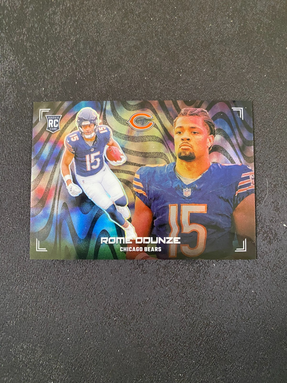 2024 Panini Prizm Profiles SSP Rome Odunze Rookie #4 Case Hit B992