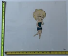 MADONNA Who's That Girl Movie Vintage Animation Cel '87 Nikki Finn Hand Painted