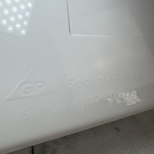 Georgia-Pacific 56701 Dispenser Asciugamani di Carta Monopiegabile Metallo Bianco NUOVO - Foto 2 di 13