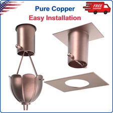 Rain Chains Direct - Rain Chain Gutter Adapter/Installer in Pure Copper, Quality