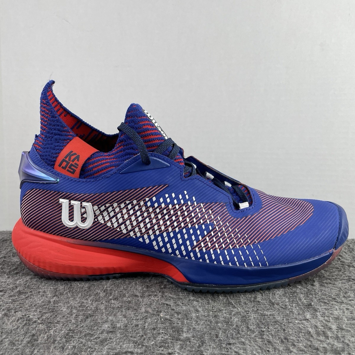 Wilson Kaos Rapide SFT LE Tennis Pickleball Shoes Blue Red