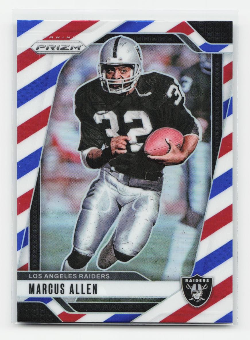 2024 Panini Prizm #155 Marcus Allen Green Wave