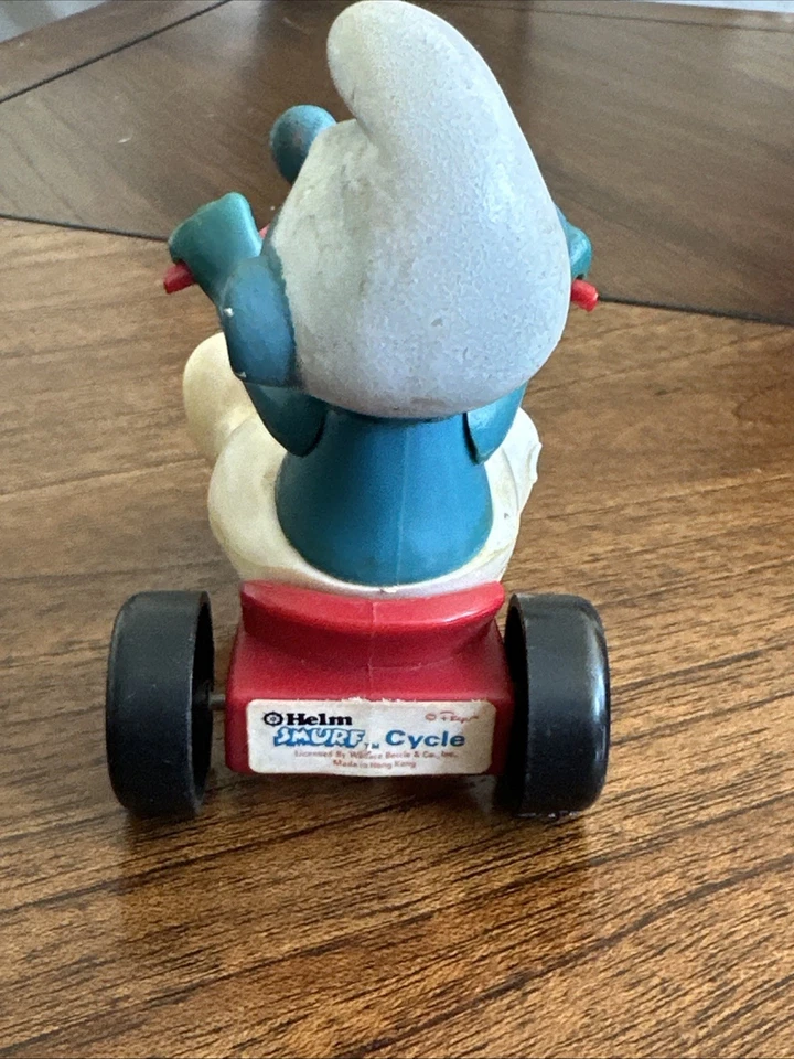 Lot 8 SMURF PVC FIGURE LOT VINTAGE Peyo Schleich Late 1970’s-Early 1980’s RARE - Image 4 of 4