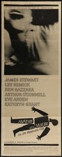 ANATOMY OF A MURDER 1959 Original Movie Poster 14x36 Saul Bass Otto Preminger