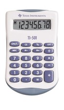 Image of Texas 501/FBL/11E1 Pocket Calculator
