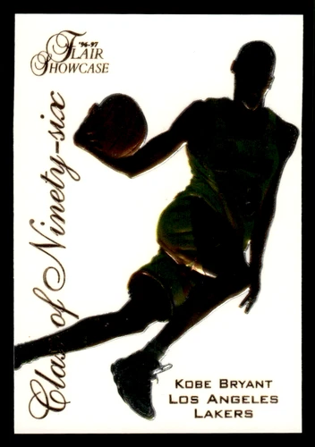 -CS- 1996-97 Flair Showcase - Class of Ninety-Six Kobe Bryant #4 (RC) *