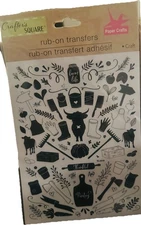 Craft Stickers Rub On Transfers Crafters Square Paper Craft Farm Life