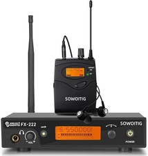 Kabelloses In Ear Monitor System, PRO UHF IEM System Mono mit Metall Rack Mount (6A
