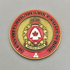 31 CANADIAN BRIGADE GROUP BATTLE SCHOOL Challenge Coin
