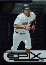 2005 Donruss Zenith Epix Game Purple #E-6 Manny Ramirez #/250 Boston Red Sox