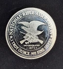 NATIONAL RIFLE ASSOCIATION ~ 1 OZT  .999 FINE SILVER ROUND
