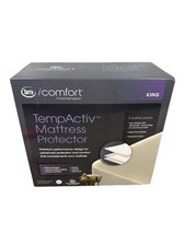 Protector de colchón Serta iComfort TempActiv KING impermeable fresco - NUEVO en CAJA