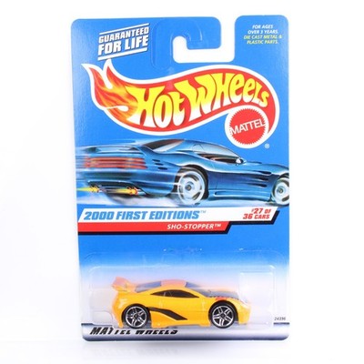 Hot Wheels 2000 - BLUE CARD COLLECTOR - SHO STOPPER - FIRST EDITIONS