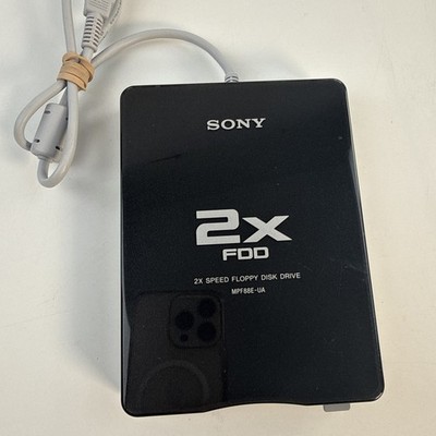 Sony MPF88E-UA External USB Floppy Disk Drive 2x Speed FDD