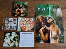 Used t.A.T.u. 200 KM/H In The Wrong Lane CD+DVD Japan Deluxe Edition (15 Tracks)