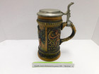 Vtg Old Gerz Aus Dem Fireman Archiv West Germany Hunter Cherub 7"Stein Lid DW772 — photo 1