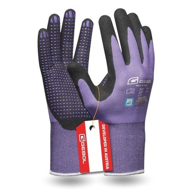 Multi Flex Lady, 1 Paar Arbeitshandschuhe Damen, Nitril-beschichtete Gartenhands