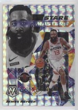 2019-20 Panini Mosaic Stare Masters Silver Mosaic Prizm James Harden #22 04u1