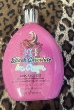 Brown Sugar DD Black Chocolate Ice Cream 400X Bronzer Tanning Lotion 13.5oz