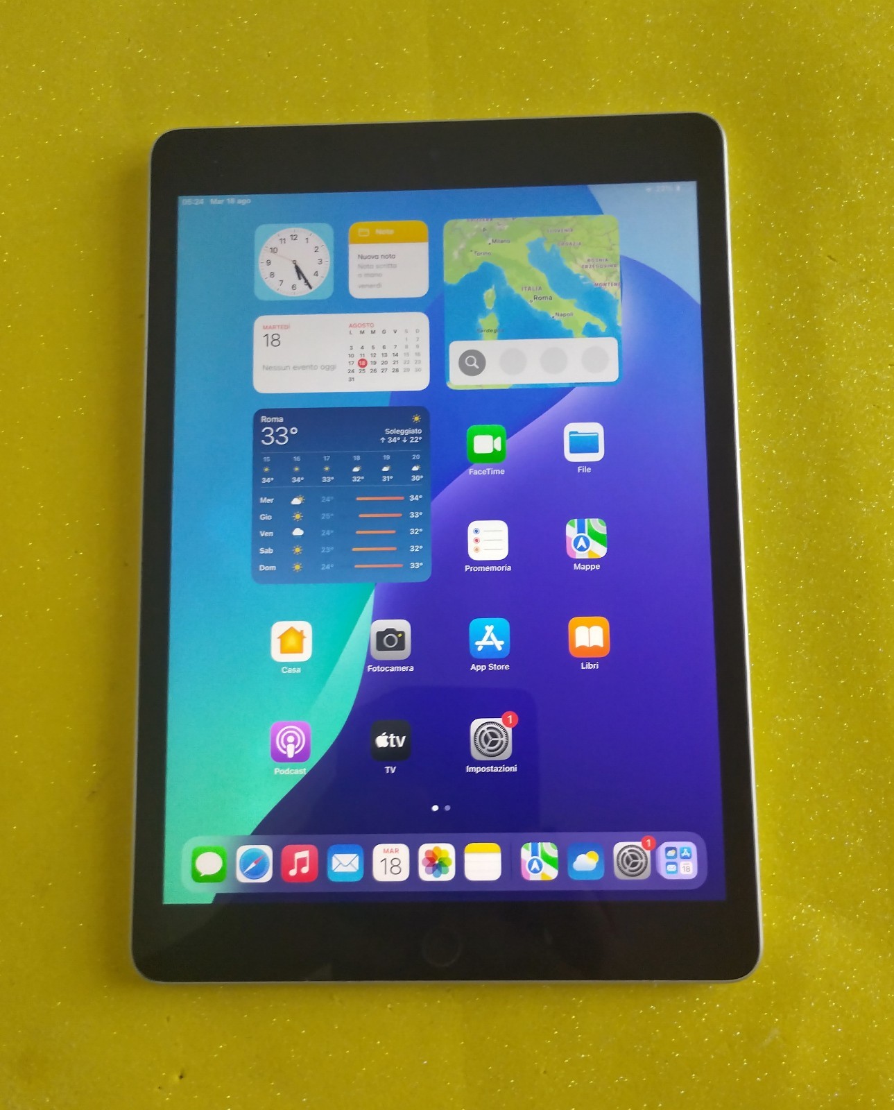 Apple iPad 9a Gen. 64GB, Wi-Fi, 10,2" - Silver