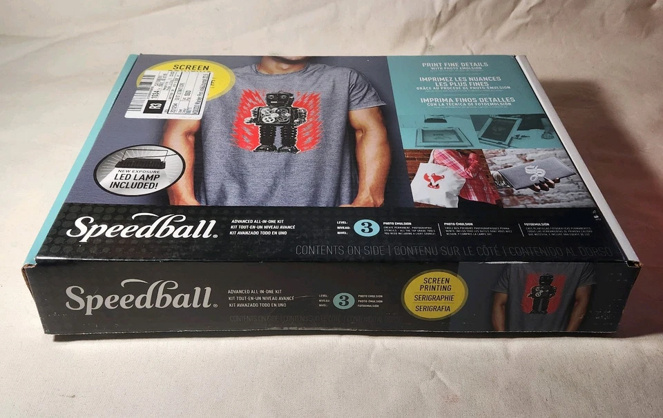 Speedball Kit Avanzado de Serigrafía Todo en Uno, Incluye Lámpara de Exposición LED UV Foto 2 de 4